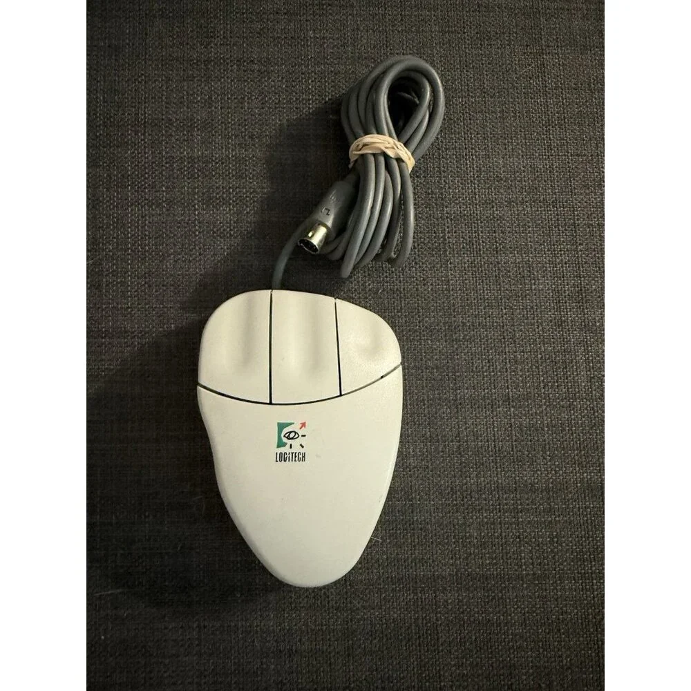 Logitech M-CQ38 MouseMan Serial-MousePort. Tested.